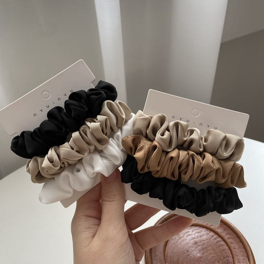 Elástico para Cabello de Satén Francés Elegante - Image 8