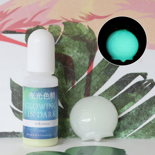 Kit de Resina Epoxi con Pigmento Luminiscente UV y Moldes de Cristal - Image 6