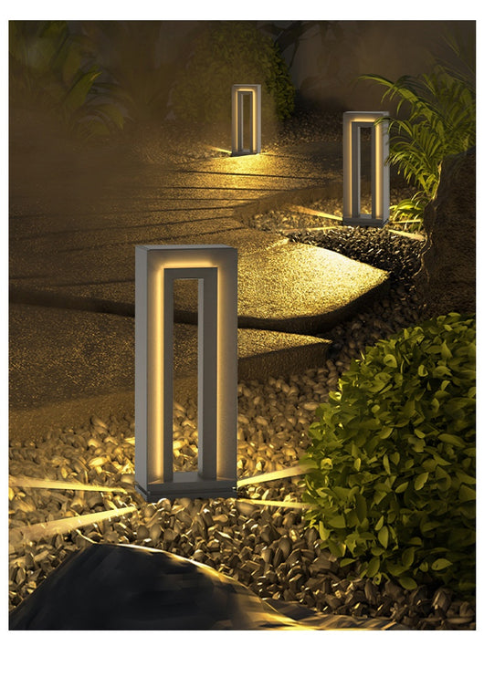 Lámpara Solar Cuadrada para Jardín - Iluminación Exterior Impermeable - Image 17