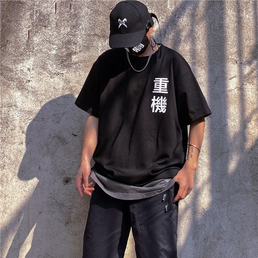 Playera Holgada Estampada para Hombre - Estilo Athleisure - Image 10