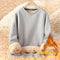 Sudadera Holgada Gruesa con Cuello Redondo para Hombre