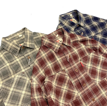 Camisa Universitaria Cuadros 100% Algodón Hombre Suelta Manga Larga - Image 15