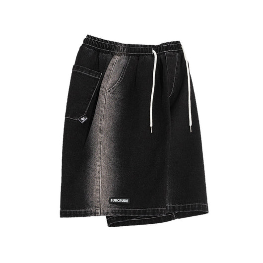 Shorts Denim Tie Dye Retro Casual Deportivo Americano - Image 8