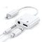 Convertidor USB 2-en-1 para Auriculares y Audio en Vivo