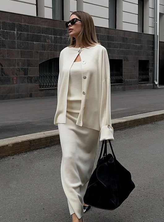 Cardigan Tejido para Mujer Otoño e Invierno - Image 18