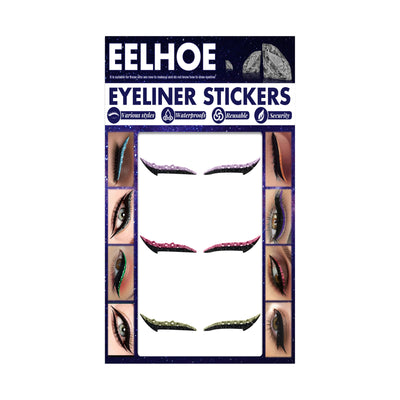 Delineador Adhesivo Diamantado Impermeable - Pegatinas de Eyeliner Gato Sexy para Maquillaje - Image 18