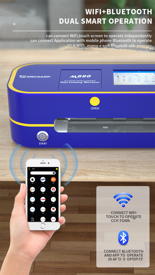 Máquina Profesional de Corte de Protectores para Celular - Image 5