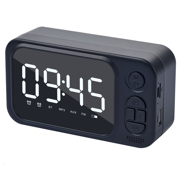 Reloj Despertador Parlante Bluetooth Portátil con Radio FM - Image 3