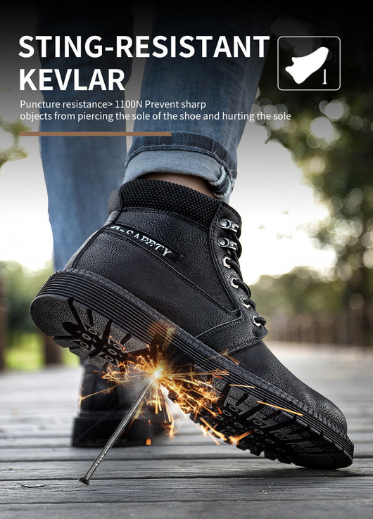 Zapatos de Seguridad Transpirables Antiaplastamiento y Antipunción - Image 12