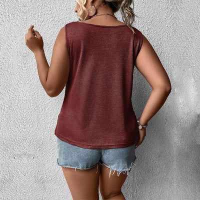 Chaleco Casual para Mujer con Bolsillos - Diseño Liso Versátil - Image 16