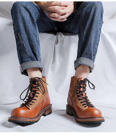 Botas Martin para Hombre de Cuero con Plataforma y Suela Reforzada - Image 15