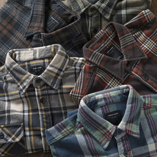 Camisa Casual Retro Gruesa Talla Grande Manga Larga para Hombre - Image 2