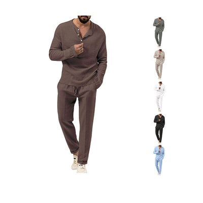 Conjunto Casual de 3 Piezas: Camiseta Manga Larga, Camisa y Pantalones - Image 18