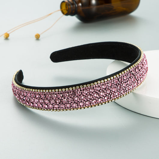Diadema Deportiva Diamantes Coloridos Antideslizante para Mujer - Image 9