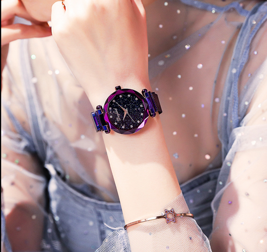 Reloj Magnético Impermeable Cielo Estrellado para Mujer - Image 16