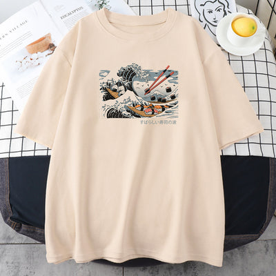 Playera Unisex con Estampado de Sushi del Mar - Image 10