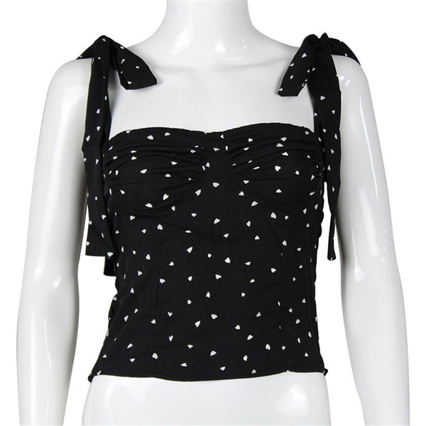 Camiseta Hudson Estilo Explosivo con Tirantes Amor