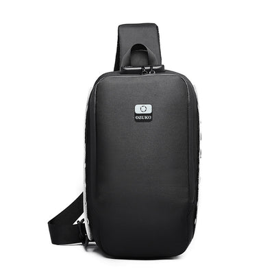 Bolsa Pecho Hombre Estilo Urbano - Mensajero Trendy de Marca - Image 10