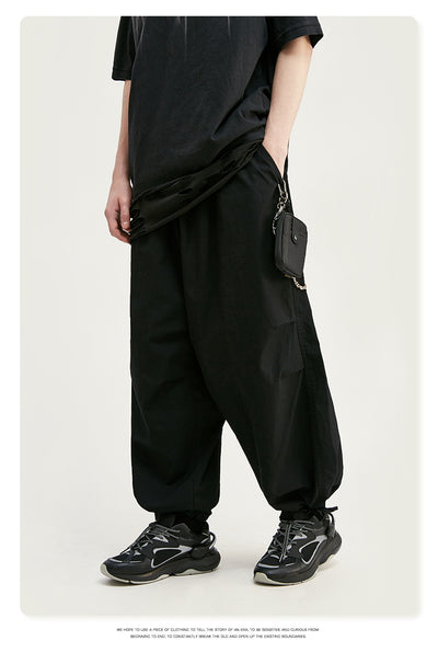 Pantalones Cargo Casual de Color Sólido para Hombre - Image 8