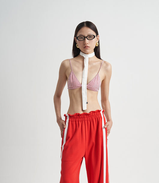 Pantalón de Chándal Cintura Alta Elástica con Puños Acanalados para Mujer - Image 15
