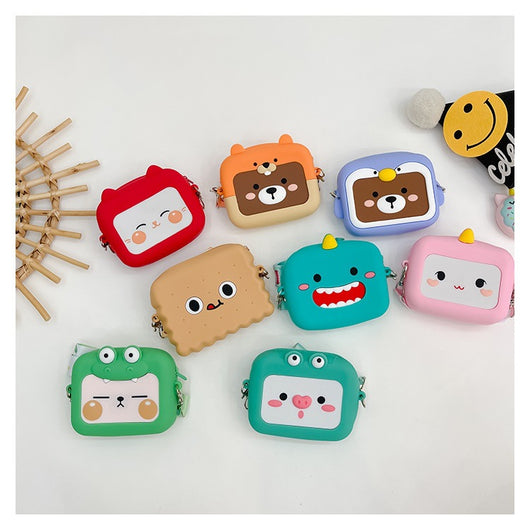 Bolsa Crossbody de Silicona Mini Adorable para Niños - Image 30