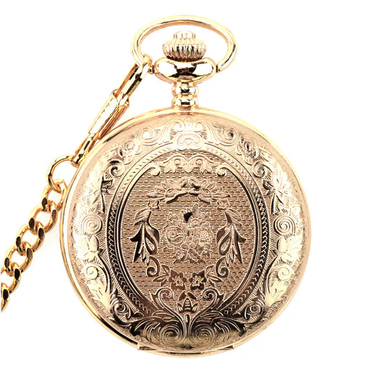 Reloj de Bolsillo Retro para Mujer con Diseño Hueco y Bolsillo - Image 6
