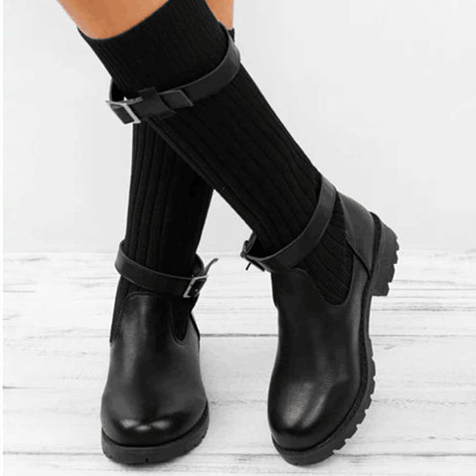 Botas de Lana Caña Media - Image 6