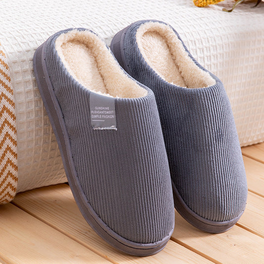 Pantuflas de Pareja con Rayas Verticales para Hombre y Mujer