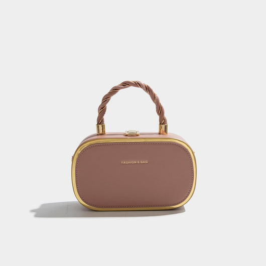 Bolso de Cadena Texturizado Minimalista de Mano - Image 10