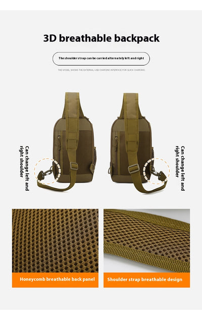 Bolsa Táctica Crossbody Camuflaje para Hombre - Gran Capacidad Multifuncional - Image 18