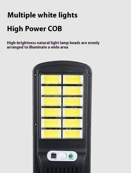 Lámpara Solar de Seguridad LED con Sensor de Movimiento - Image 9
