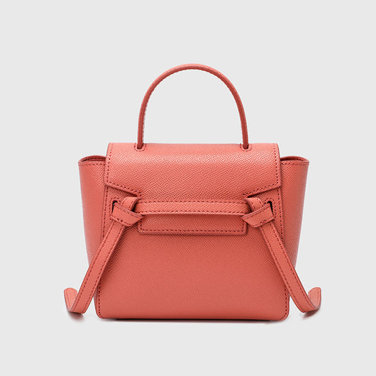 Bolso Mensajero de Cuero Pequeño para Mujer - Image 7