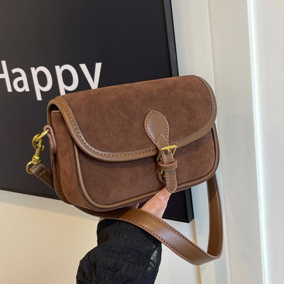 Bolso Mensajero de Cuero Mate con Cierre Magnético - Image 8