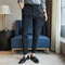 Pantalones de Negocios Casuales Hombre - Tela Nylon Ice Silk Elástica