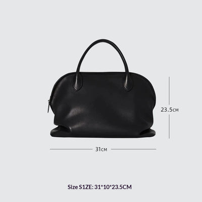 Bolso Minimalista de Cuero Genuino Estilo Old Money para Mujer - Image 13
