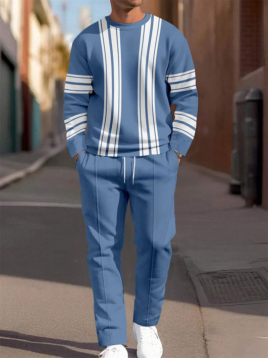 Conjunto de Sudadera y Pantalón Deportivo Hombre Estampado 3D Otoño - Image 31