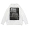 Suéter Holgado Unisex con Letras en Relieve Jacquard
