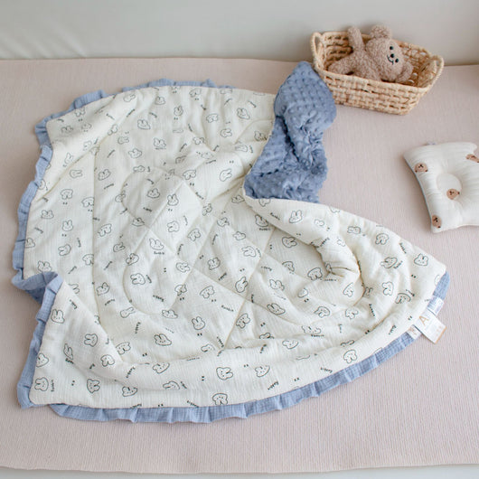 Edredón Infantil Acolchado con Encaje para Siesta - Invierno y Otoño - Image 3