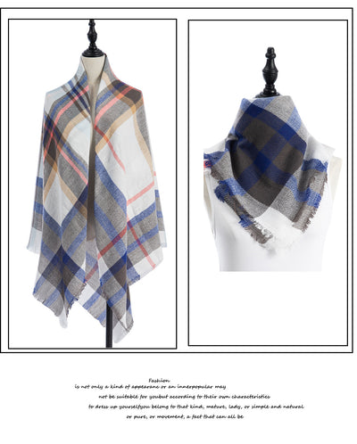 Pashmina Reversible Talla Grande - Chal Doble Cara Suave y Versátil - Image 52