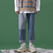 Men's Oversized Straight-Leg Jeans - Boyfriend Cut Spring Autumn