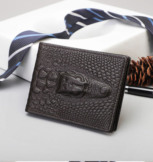 Billetera de Moda para Hombre con Patrón de Peces - Image 4