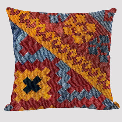 Almohada Reversible Étnica de Lino Bohemio Doble Cara - Image 21