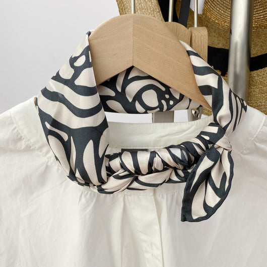 Pañuelo de Seda Twill Mediano Versátil - Image 2
