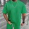 Conjunto Deportivo Hombre Pantalones Cortos y Playera Cómoda