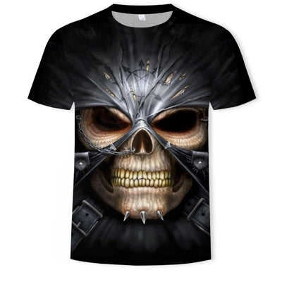 Playera Unisex con Estampado 3D Digital de Cuello Redondo - Image 2