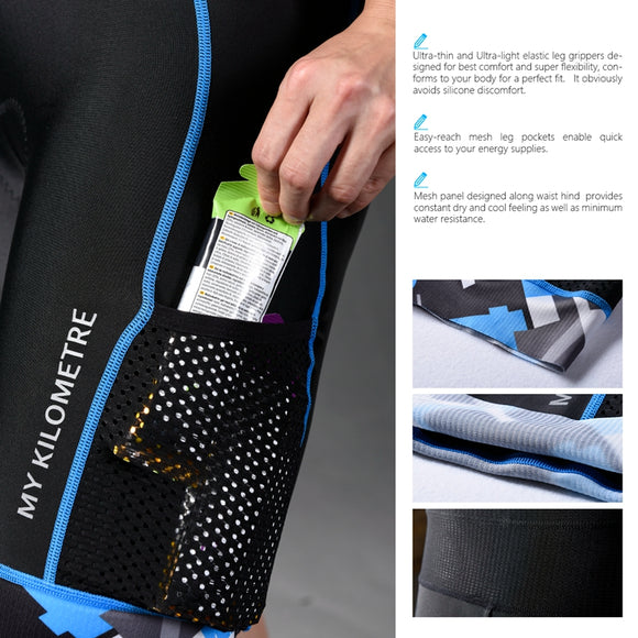 Shorts Triatlón Hombre - Multideporte Ciclismo Natación Carrera