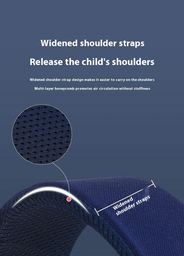 Mochila Escolar de Protección Espinal Ergonómica para Niños