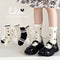 Negro And Blanco Bow S
