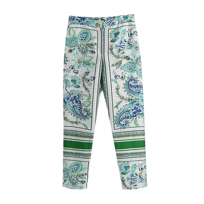 Conjunto Camiseta Suelta Estampada y Pantalón Casual Holgado - Image 4