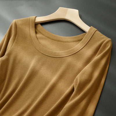 Camiseta Larga Holgada de Algodón para Mujer - Efecto Adelgazante - Image 12